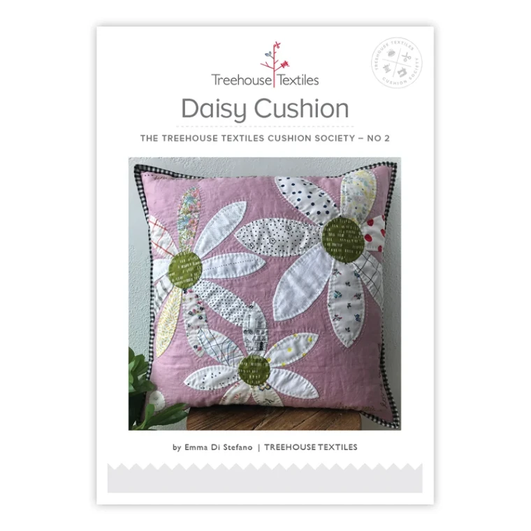 Daisy Cushion Pattern | Treehouse Textiles | per pattern