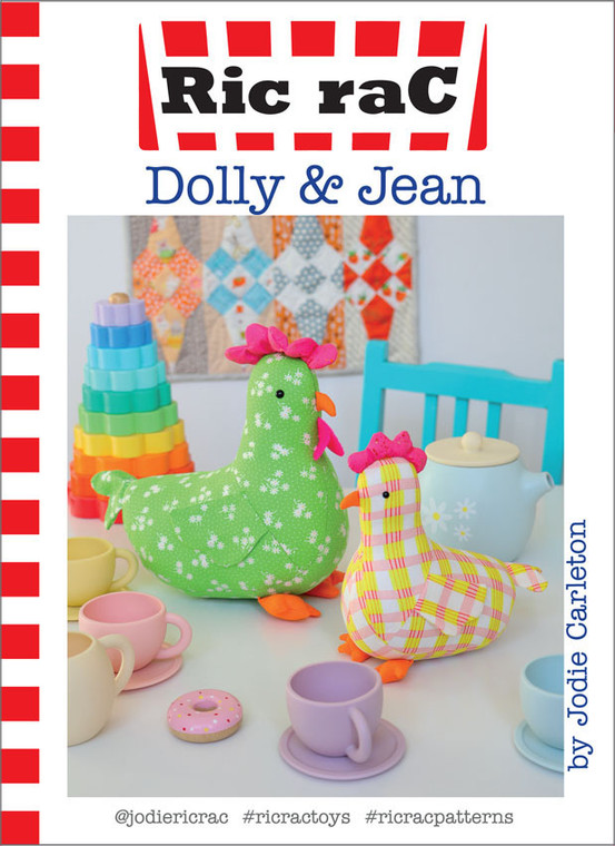 Dolly & Jean Chicken & Rooster Pattern | by Jodie Ric Rac
