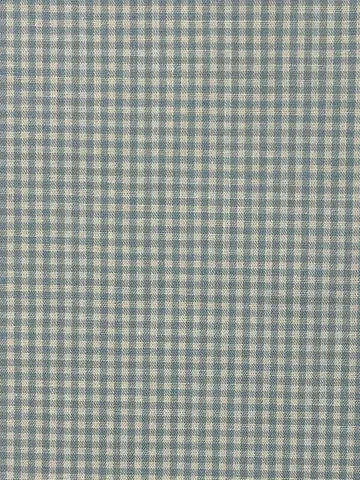 Small Woven Gingham in Soft Blue | Earth Colour Cotton by Sevenberry | per 10cm