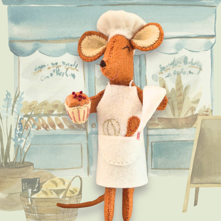Little Mouse, the Baker Felt Craft Mini Kit