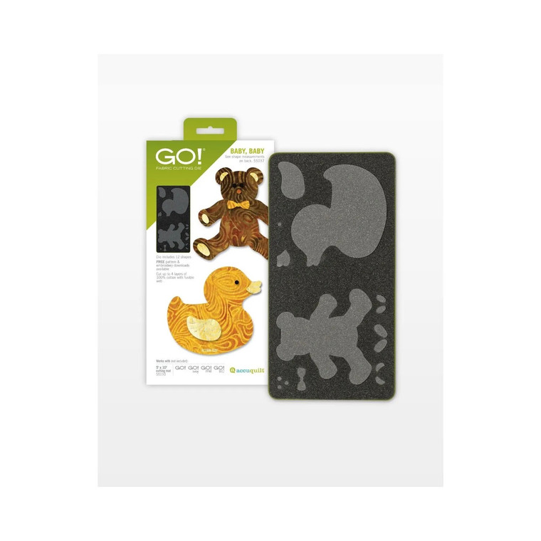 55037 - AccuQuilt Die - Baby, Baby