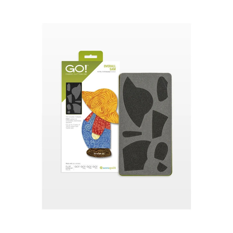 55062 - AccuQuilt Die - Overall Sam