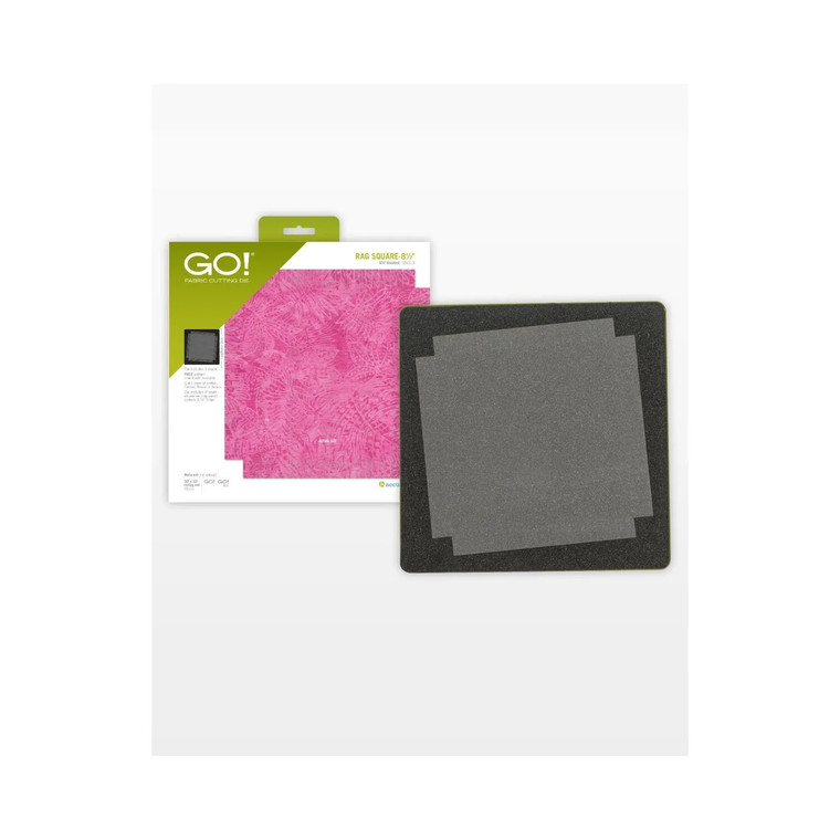 55013 - AccuQuilt Die -  Rag Square 8.5" cut size