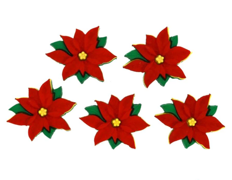 RED POINSETTIAS