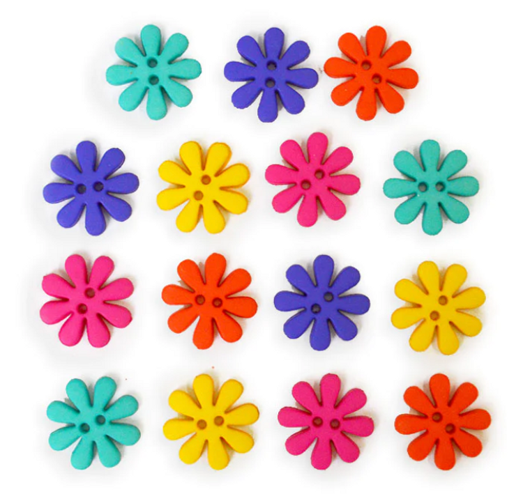 SEW CUTE RETRO FLOWER