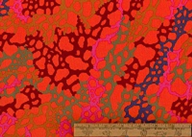 Moss in Red  | Kaffe Fassett | per quarter metre