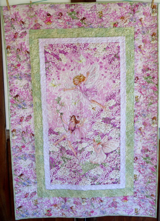 Dancing Faries Kitset - Finished size 42" x 61  1/2"