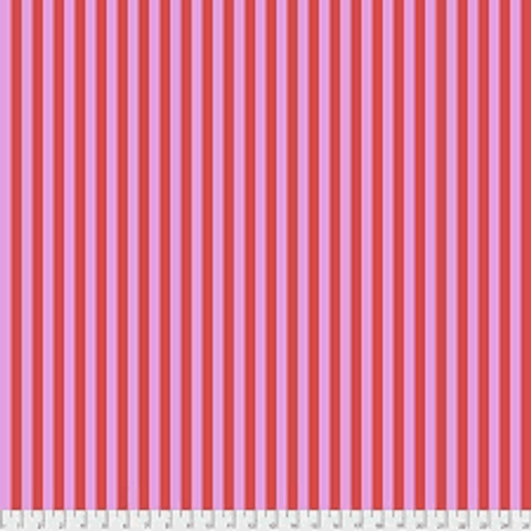 Tula Pink All Stars Poppy Stripe- per half metre length