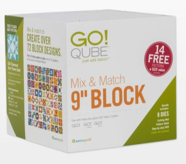 Accquilt - GO QUBE Mix & Match 9" block AQ55777