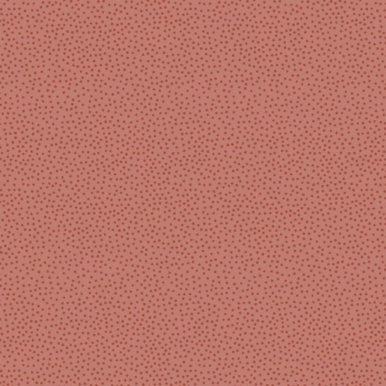 Basic Dots - Red dots on Red - DV3402 - 1/2 Metre Length