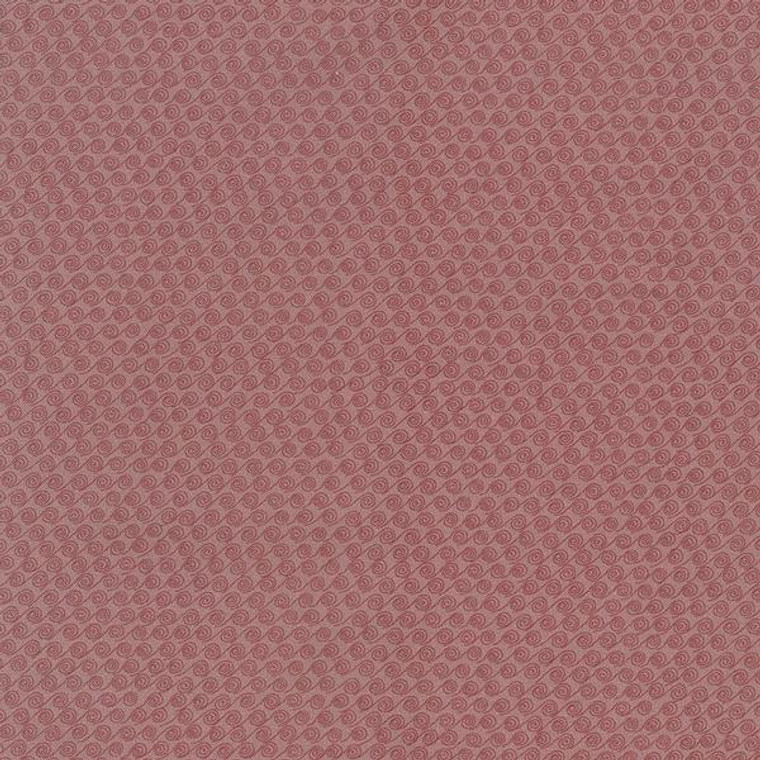 Lynette Anderson Waves Coral Red - 706906 - 1/2 Metre Length