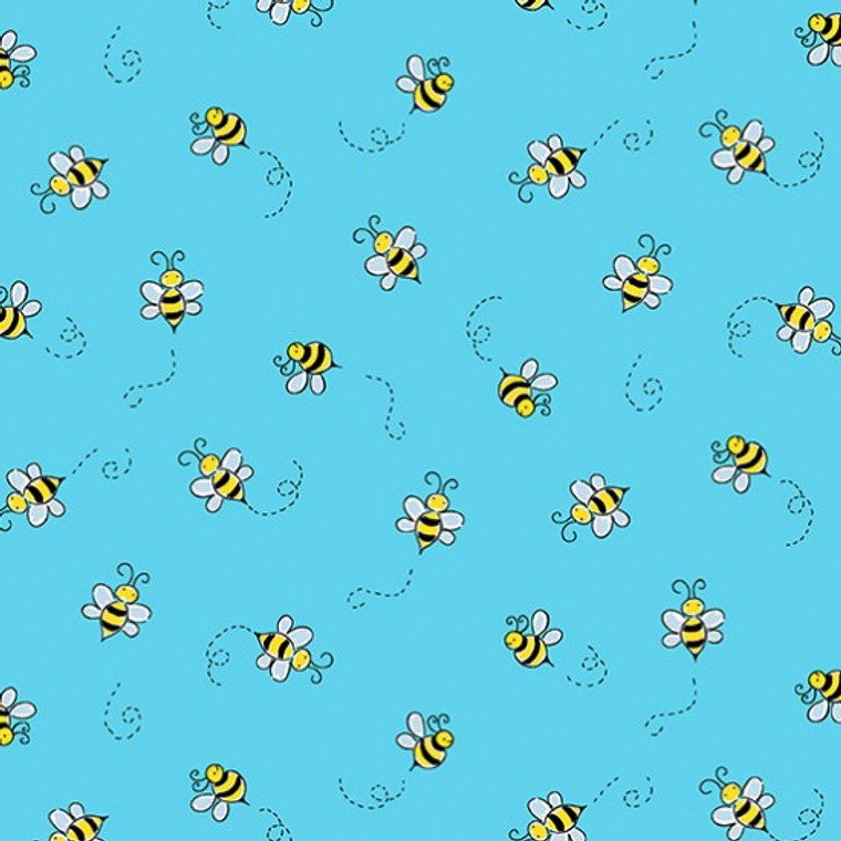 Bumble Bee Blue - 94070 - 1/2 metre length