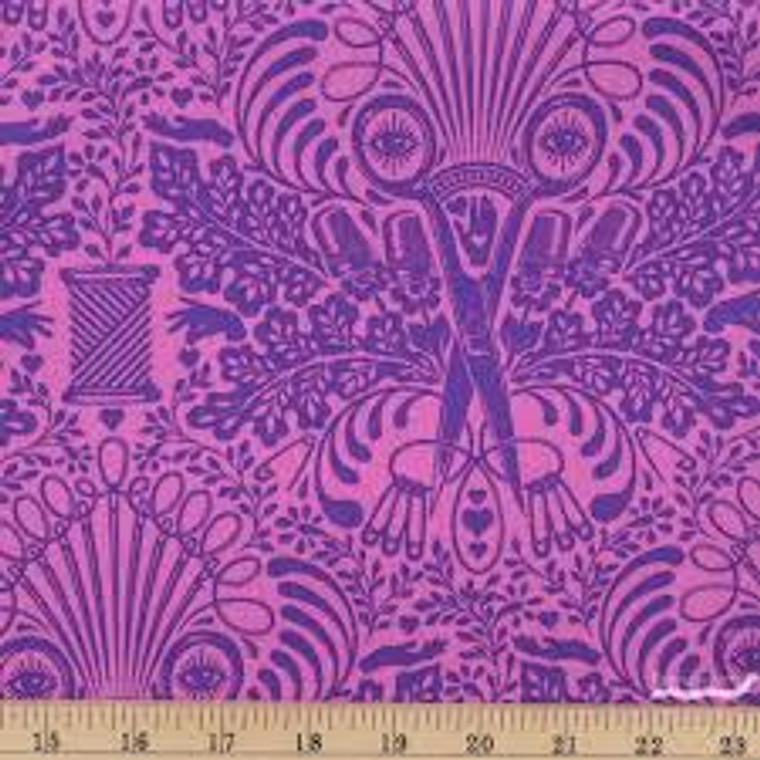 Getting Snippy Purple | Tula Pink Homemade Collection | 1/2 metre length