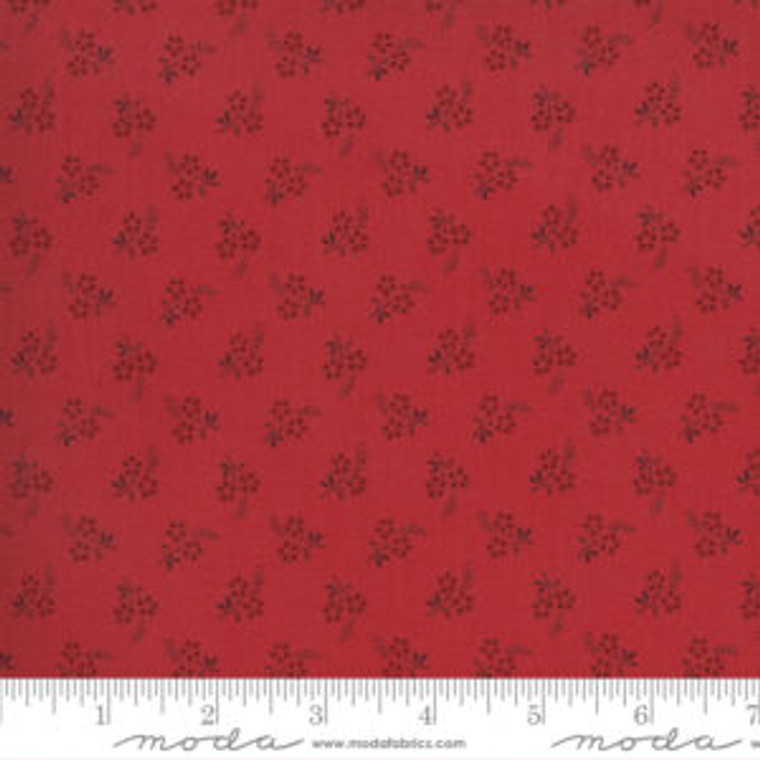 French General  Tulleries - Rouge - per half metre length
