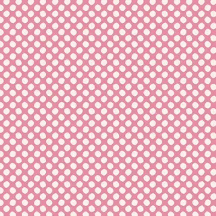 Paint Dots in Pink | Tilda Classic Basics | per half metre
