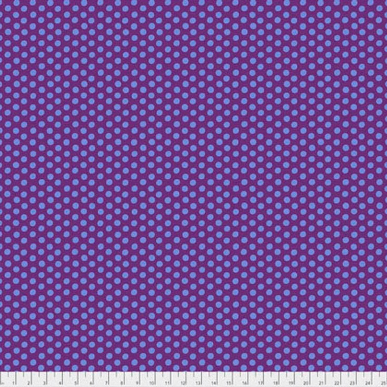 Classic Spots in Eggplant |  Kaffe Fassett | per quarter metre