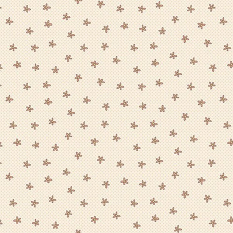 Daisy Cream | My Neighborhood by Anni Downs | per 1/2 metre