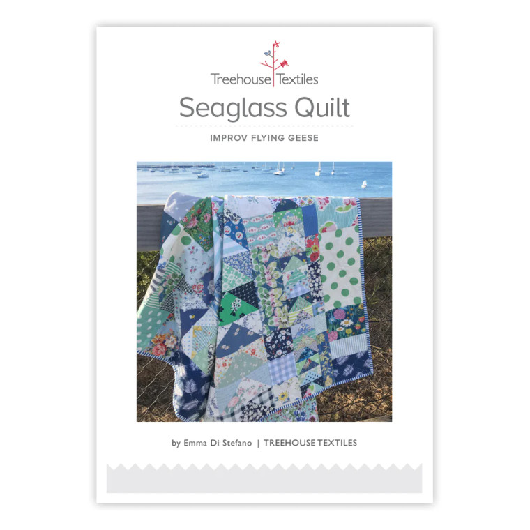 Treehouse Textiles Seaglass Quilt Pattern