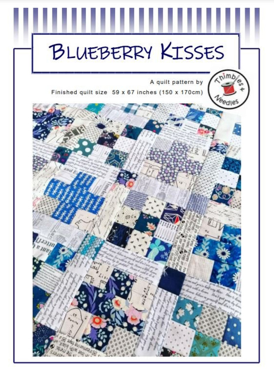 Thimbles & Needles Blueberry Kisses Quilt Pattern