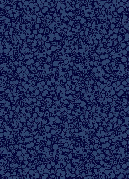 Wiltshire Shadow in Midnight Ink | from Liberty | per quarter metre