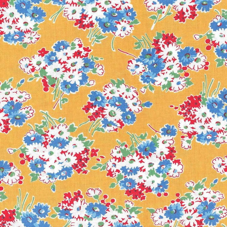 Bouquet Yellow | Good Times by American Jane | per 1/2 metre