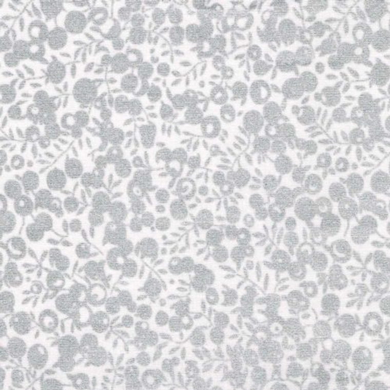 Wiltshire Shadow in Silver Metallic A | from Liberty | per quarter metre