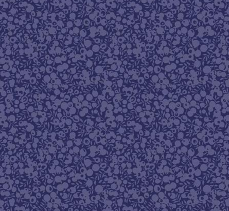 Wiltshire Shadow in Iris | from Liberty | per quarter metre
