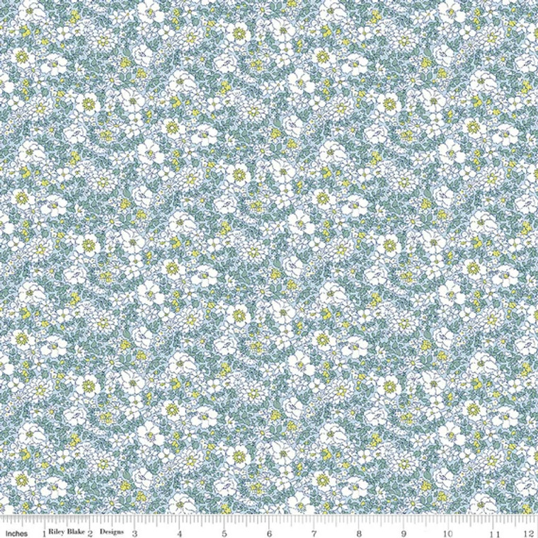 Arley Blossom in Blue | Flower Show Coastal Walk by Liberty | per 10cm