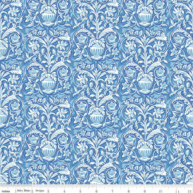 Lincoln Fields in Blue | Collectors Home by Liberty | per quarter metre