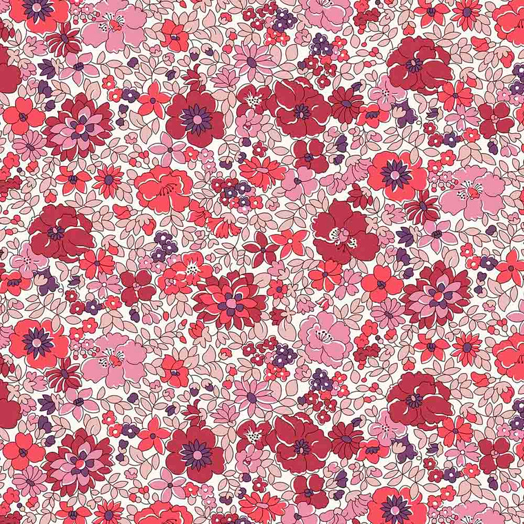 Arley Park in Pink | Botanical Jewel by Liberty | per quarter metre