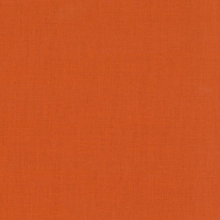 Japanese Homespun Solid Burnt Orange | per half metre