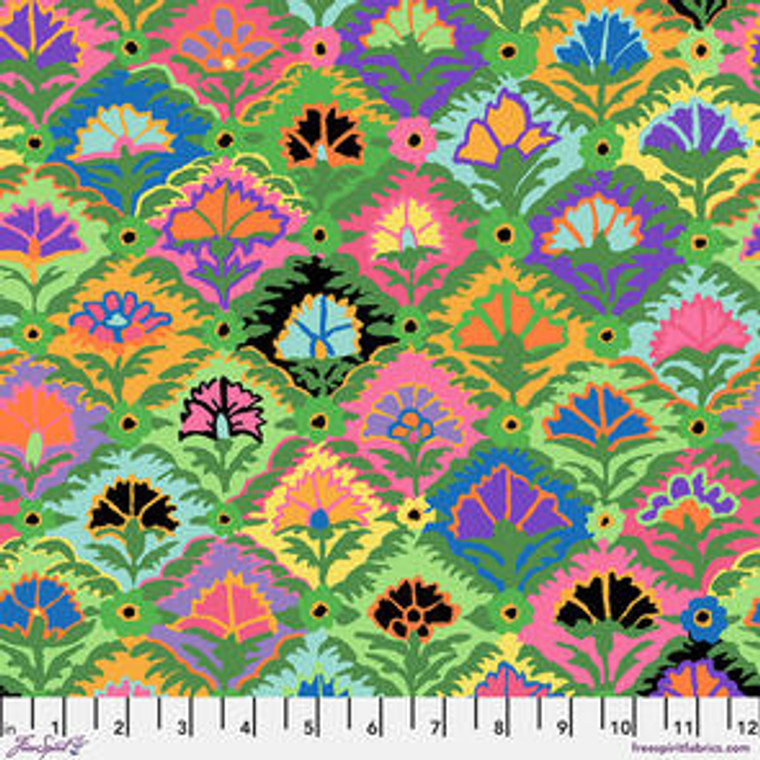 Step Flower in Multi | Kaffe Fassett Collective | per quarter metre