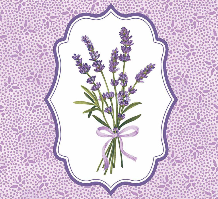 Shields in Soft Purple | Lavender Market by Deborah Edwards | per half metre