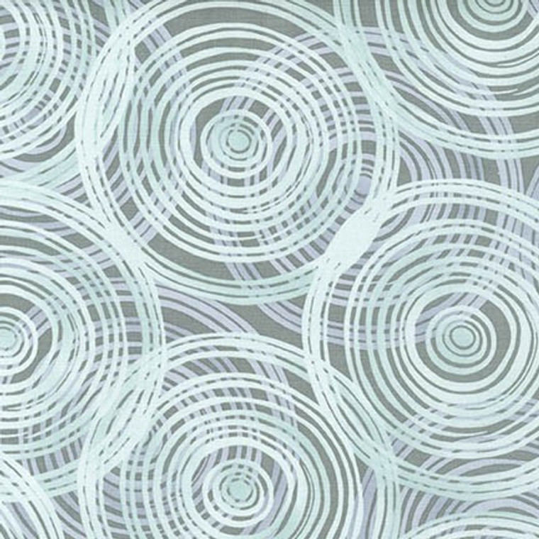 Circles in Silver | Marks by Valori Wells | per quarter metre