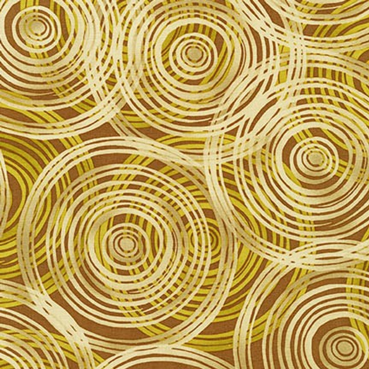 Circles in Gold | Marks by Valori Wells | per quarter metre