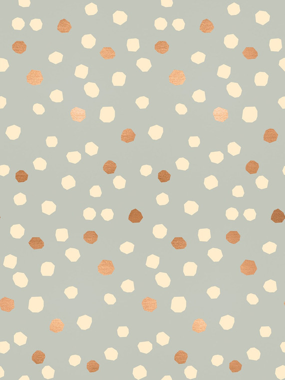 Ruby Star Society Chunkydots in Pewter - per quarter metre