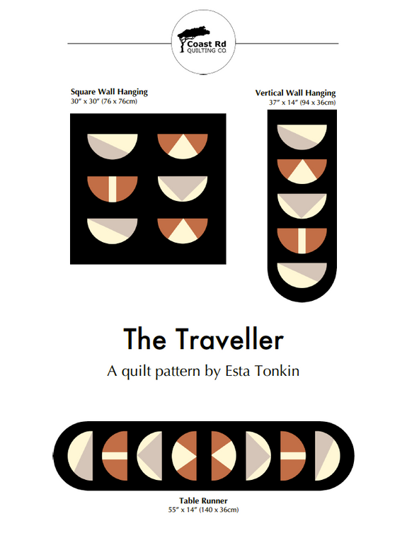 The Traveller by Esta Tonkin of Coast Rd Quilting Co | quilt pattern