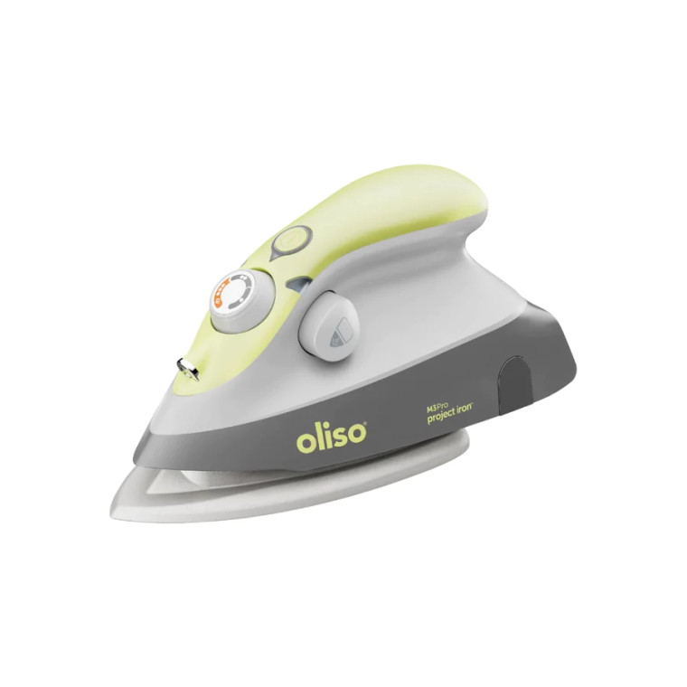 Pistachio and Grey Oliso Iron