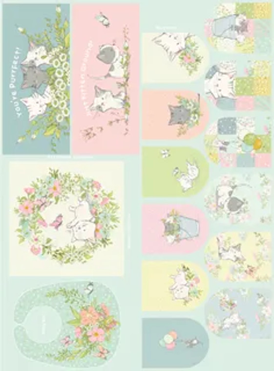 Baby Starter Panel | Playful Spring | per panel