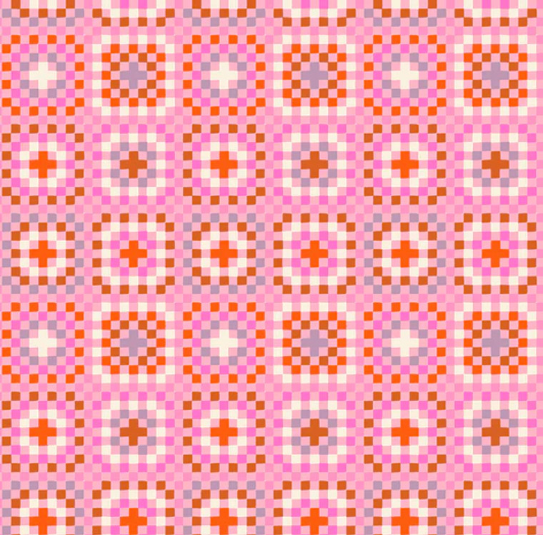 Granny Square in Merry | Meadow Star by Alexia Abegg for Ruby Star Society | per 10cm