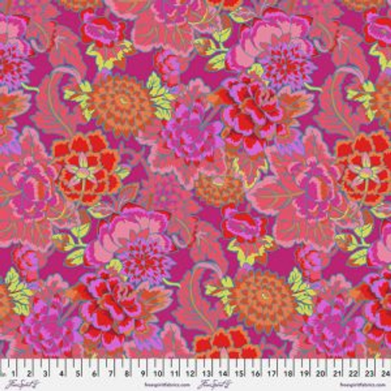 Cloisonne in Magenta | 2022 Collection by Kaffe Fassett | per 10cm