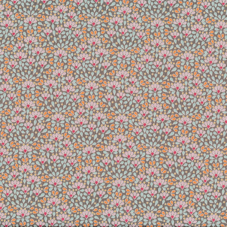 Sea Anemone in Grey | Cotton Beach by Tilda | per 10cm