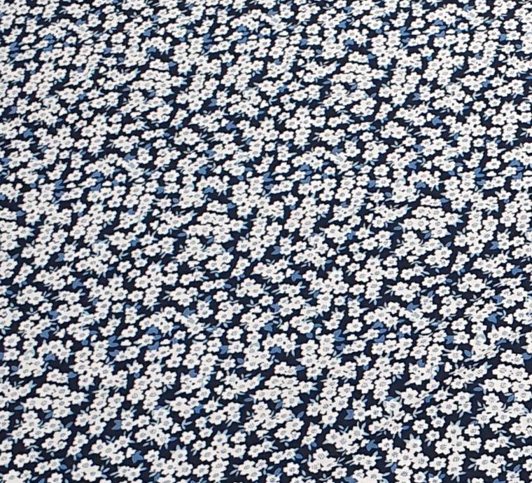 Indigo Blossom | Makower | per 10cm