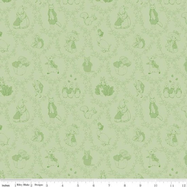 118 Fern | Peter Rabbit & Friends | per 10cm