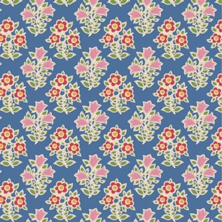 Farm Flowers in Blue | Jubilee by Tilda | per 10cm