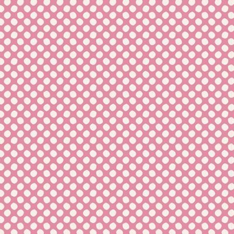 Paint Dots in Pink | Classic Basics by Tilda | per 10cm