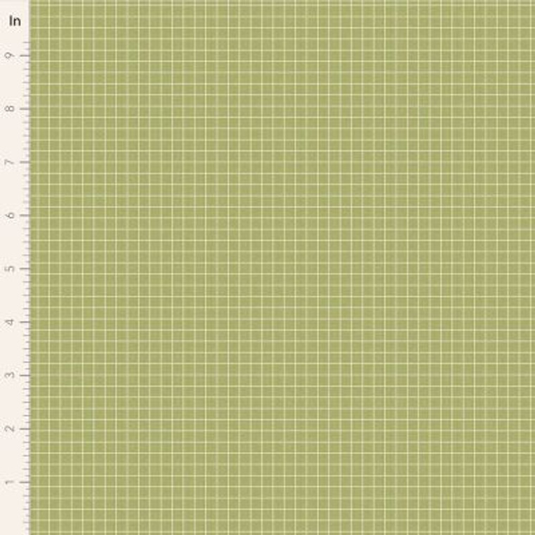 Plaid in Pea Green | Spring Creating Memories by Tilda | per 10cm