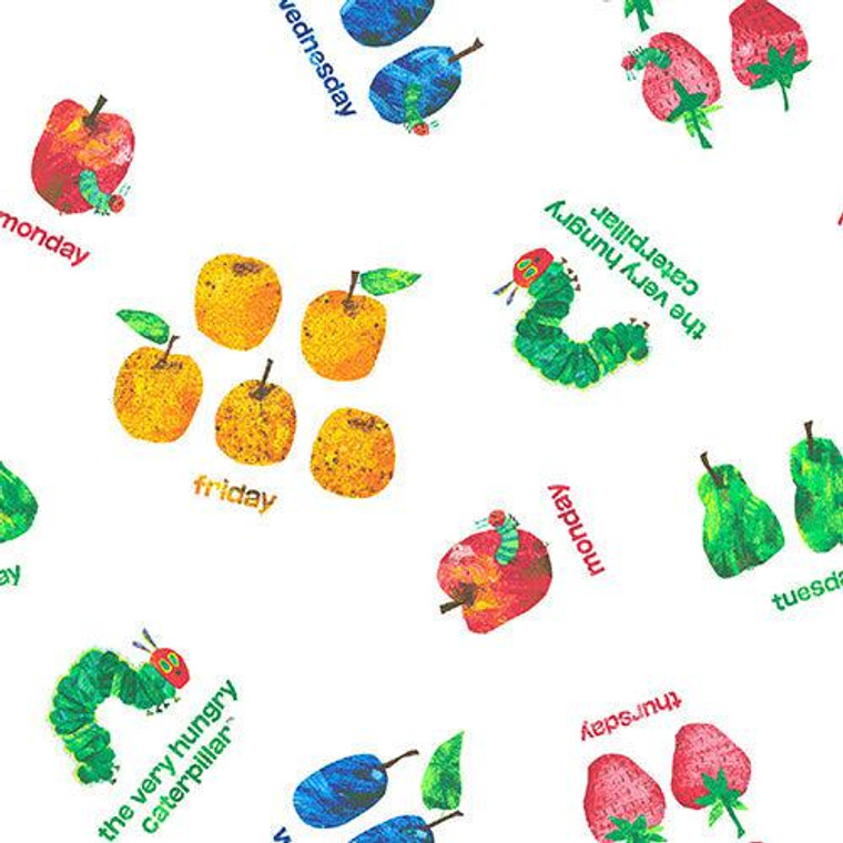 The Very Hungry Caterpillar | Days of the Week |by Eric Carle | per 10cm