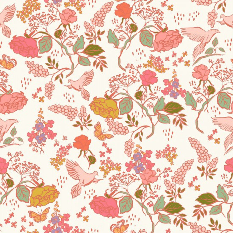 Doves in Ivory | In the Garden by Monaluna | per 10cm