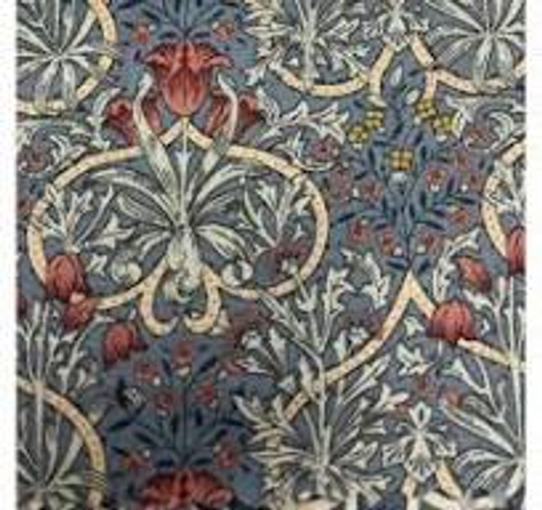 Morris in Denim | Country Floral Collection by Nakamura | per 10cm
